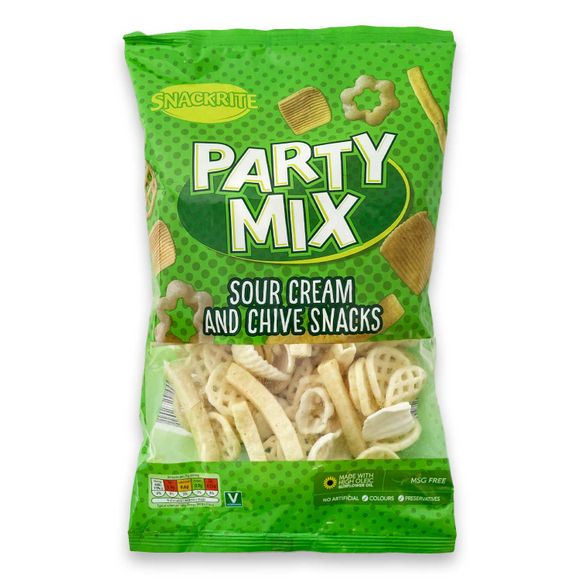 Party Mix Sour Cream & Chive Snacks 150g Snackrite ALDI.IE